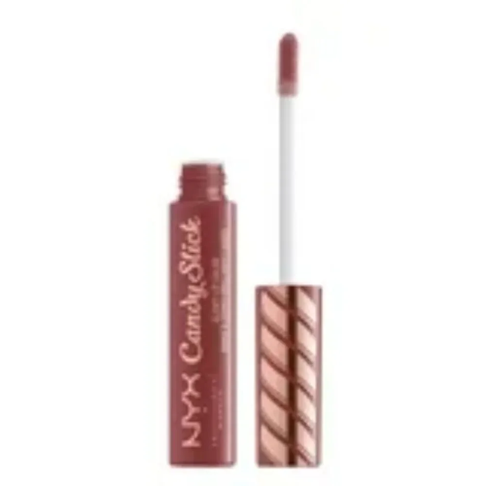 NYX Professional Makeup Candy Slick Glowy Lip Color, S'more Please